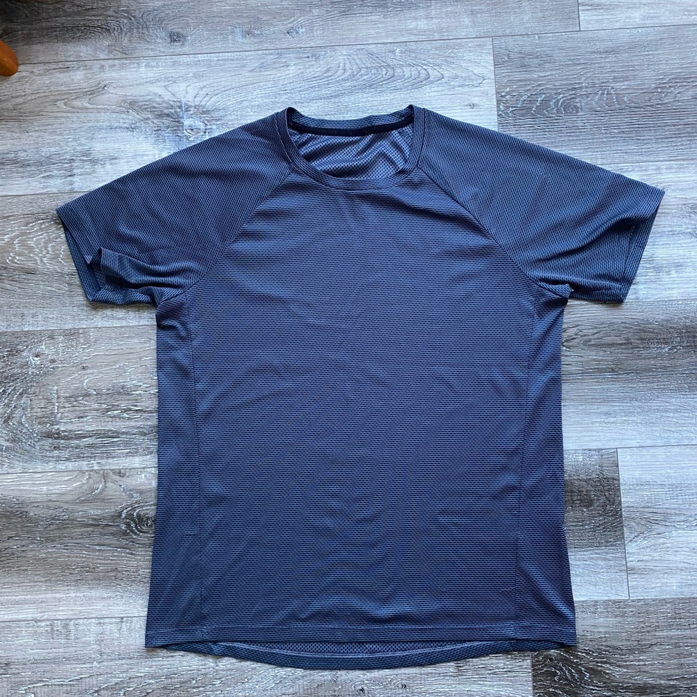 Men's Blue Athletic Shirt